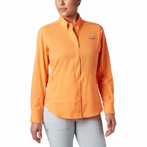 Columbia PFG Tamiami™ II Långärmad Tröja Dam Gula (RWSGQ4819)